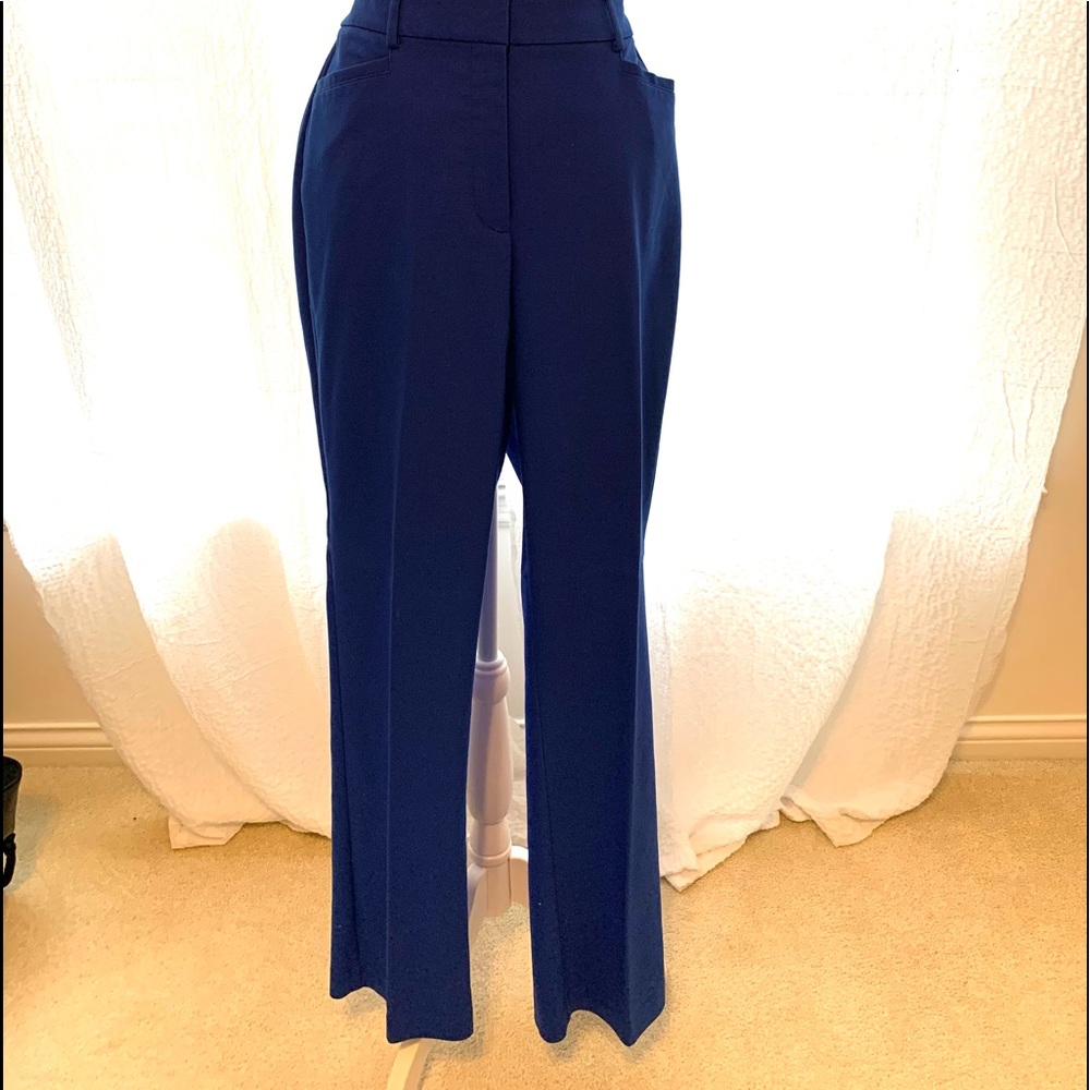 Express Royal  blue slim leg slacks size 10R